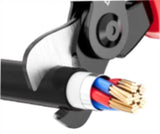 American Recorder Technologies 5-in-1 Combination Pliers Set with Wire Stripper/Crimp/Shear/Linesmen/Needle Tip, view 4