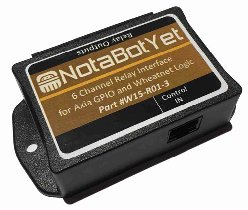 American Recorder Technologies NotaBotYet - 6 Channel GPIO Relay Interface for Axia GPIO and Wheatnet-IP Logic