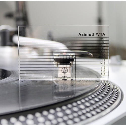 American Recorder Technologies Turntable Cartridge Azimuth & VTA Verifier Ruler