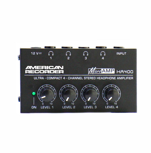 American Recorder Technologies AMERICAN RECORDER 4 Channel Stereo Headphone Amplifier