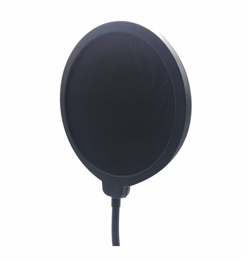 American Recorder Technologies AMERICAN RECORDER 6" Recording Pop Filter with 12 inch gooseneck and heavy duty pole clamp