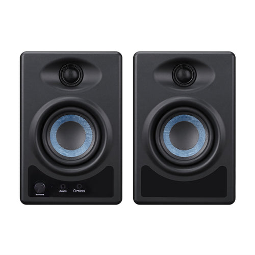 American Recorder Technologies American Recorder Active 50 watt Bi-Amped Powered Monitor Speaker System with Wireless Bluetooth, pair