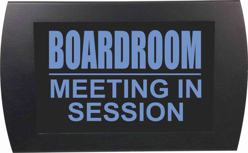American Recorder Technologies AMERICAN RECORDER - "BOARDROOM MEETING IN SESSION" LED Lighted Sign