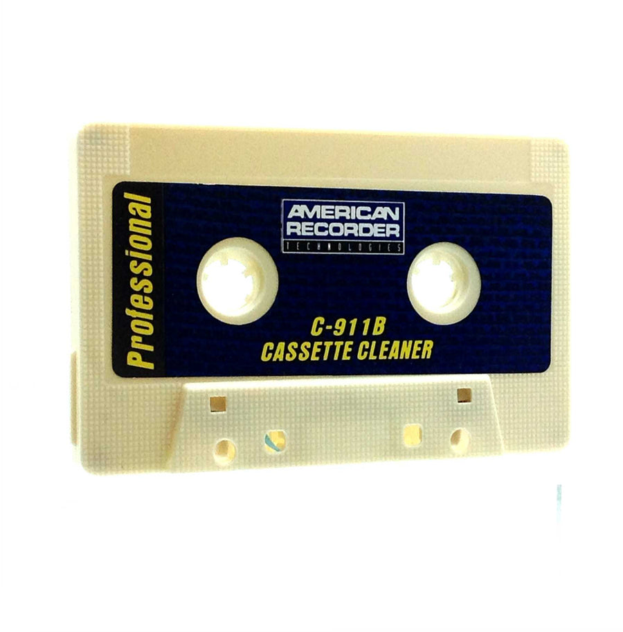 American Recorder Technologies AMERICAN RECORDER Cassette Cleaner for Audio Cassette Recorders - NO FLUID