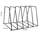 American Recorder Technologies Tabletop Vinyl Disc LP Record Wire Rack Holder, view 4
