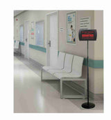 American Recorder Technologies AMERICAN RECORDER - "DO NOT ENTER - QUARANTINED" LED Lighted Sign with Floor Stand, view 2