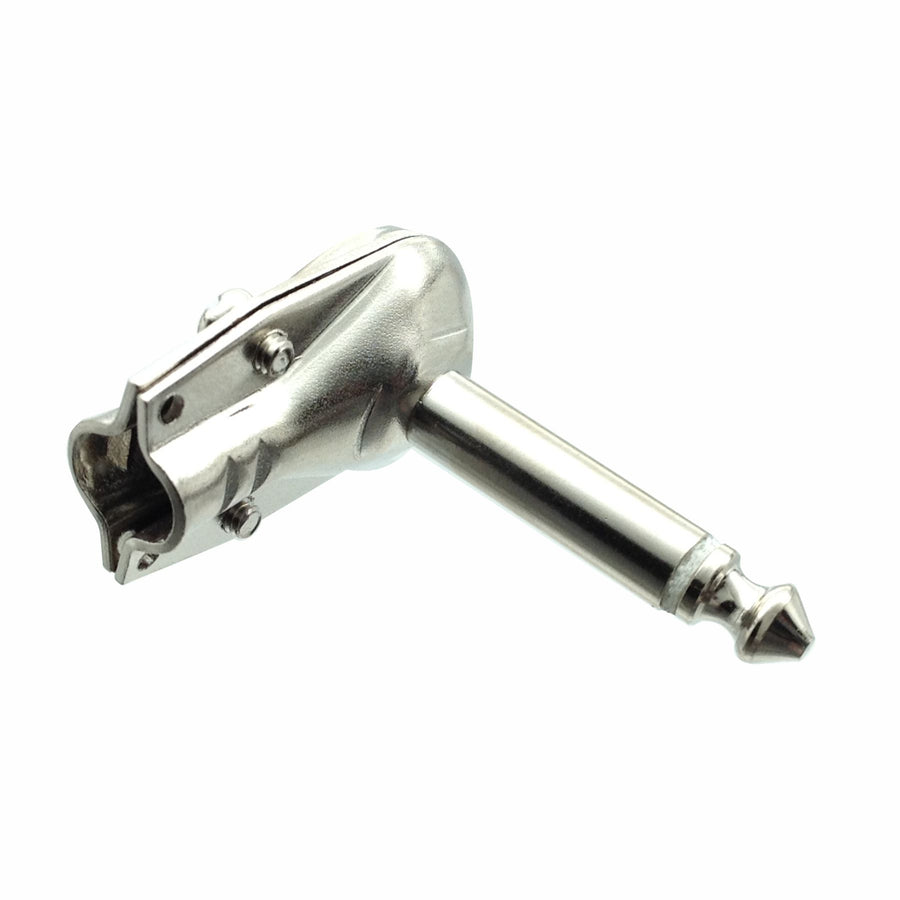 American Recorder Technologies AMERICAN RECORDER Solder Type Flat Right Angle 1/4" Connectors - 2 conductor