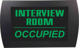 American Recorder Technologies AMERICAN RECORDER "INTERVIEW ROOM OCCUPIED" - LED Lighted Sign, view 4