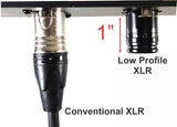 American Recorder Technologies AMERICAN RECORDER Low Profile XLR to XLR Balanced Patch Cable, view 3