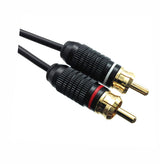 American Recorder Technologies Turntable Cable RCA to Bare End with Ground Lugs, view 2
