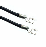 American Recorder Technologies Turntable Cable RCA to RCA with Ground Lugs, view 3