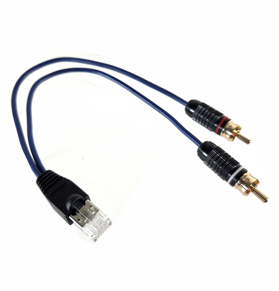 American Recorder Technologies AMERICAN RECORDER RJ45 to Dual RCA Cables for Bang & Olufsen Audio Products