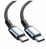 American Recorder Technologies AMERICAN RECORDER USB-C to USB-C Heavy Duty Nylon Braided Cable with Built-in Marker Chip, view 2