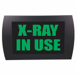 American Recorder Technologies AMERICAN RECORDER -  "X-RAY IN USE" LED Lighted Sign, view 3