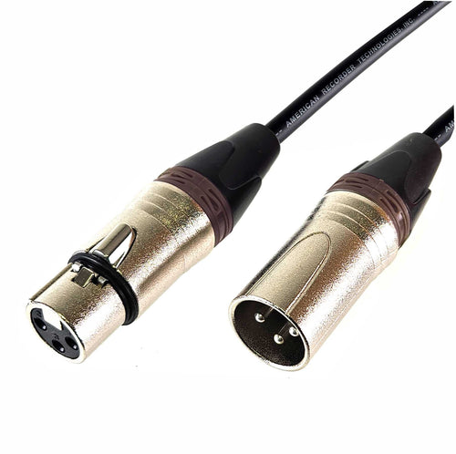 American Recorder Technologies AMERICAN RECORDER XLR to XLR Balanced Microphone Cable - Brown