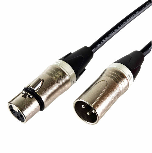 American Recorder Technologies AMERICAN RECORDER XLR to XLR Balanced Microphone Cable - White