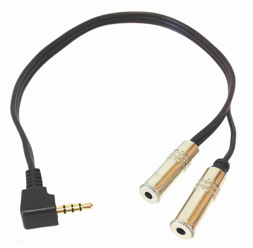 American Recorder Technologies Android Microphone Adapter Cable with Headphone Jack