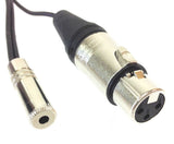 American Recorder Technologies Android Microphone Adapter Cable with XLR Female + Headphone Jack, view 3