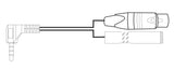 American Recorder Technologies Android Microphone Adapter Cable with XLR Female + Headphone Jack, view 4