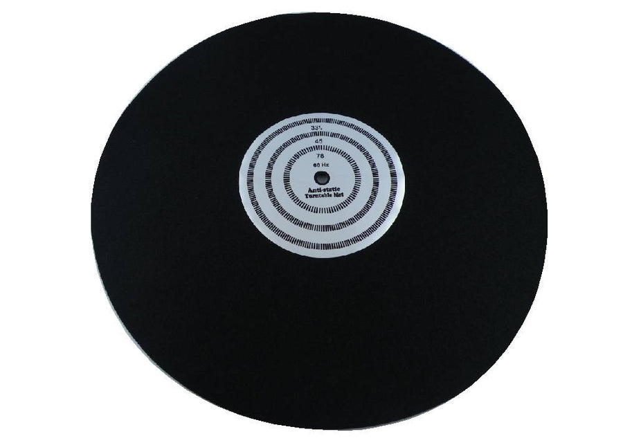 American Recorder Technologies Felt & Carbon Fiber Anti-Static Turntable Mat