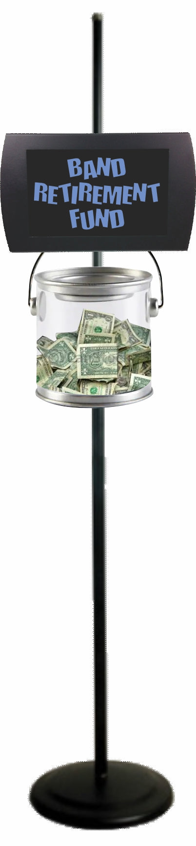 American Recorder Technologies AMERICAN RECORDER - "Band Retirement Fund" LED Lighted Sign with Pole Clamp Kit