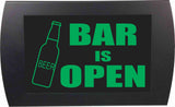 American Recorder Technologies AMERICAN RECORDER - "BAR IS OPEN" (Beer Bottle) LED Lighted Sign, view 4