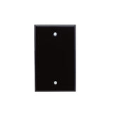 American Recorder Technologies Single Gang Blank Stainless Steel Wall Plate, view 2