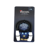 American Recorder Technologies BLACKSMITH - Guitar Cable with Mute Button, straight to right angle, view 2