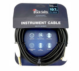 American Recorder Technologies BLACKSMITH - Guitar Cable with Mute Button, straight to right angle, view 4
