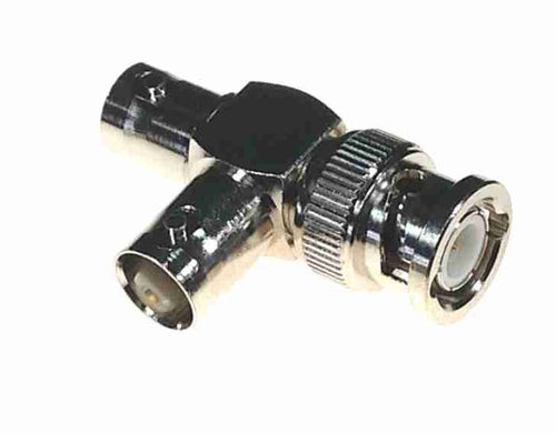 American Recorder Technologies BNC Male To Dual BNC Female Adapter "T"