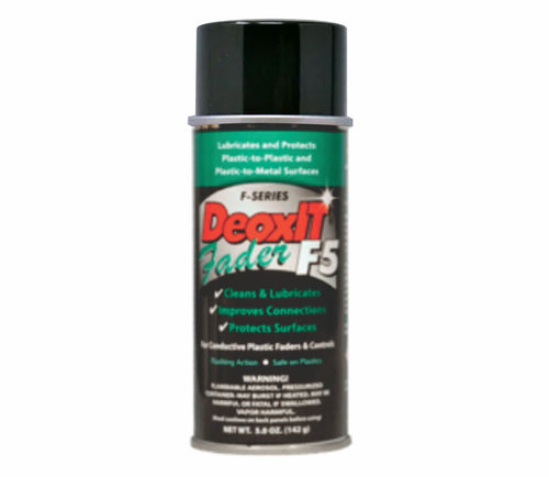 American Recorder Technologies CAIG LABS DeoxIT Fader F-Series Spray, 5% Solution, 142g with L-M-H Nozzle