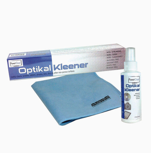 American Recorder Technologies POWERCLEAN Optikal Kleener - SCREEN, LENS CD & DVD Disc Cleaner - Travel Size