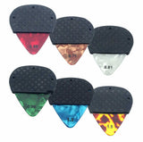 American Recorder Technologies K-GRIP Celluloid  Guitar Pick with Removable Dynamic Knurl Rubber Grip - Assortment Box, view 2