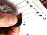 American Recorder Technologies K-GRIP Celluloid  Guitar Pick with Removable Dynamic Knurl Rubber Grip - Assortment Box, view 3