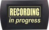 American Recorder Technologies AMERICAN RECORDER - "RECORDING IN PROGRESS" LED Lighted Sign, view 3