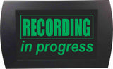 American Recorder Technologies AMERICAN RECORDER - "RECORDING IN PROGRESS" LED Lighted Sign, view 4