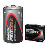 American Recorder Technologies DURACELL PROCELL D Batteries - 12 pack