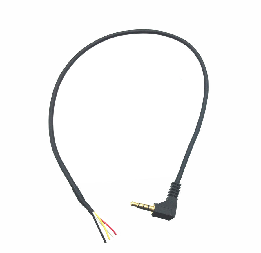 American Recorder Technologies TRRS Microphone Adapter Cable to Bare End