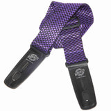 American Recorder Technologies Lock-It Guitar Straps - 2" Wide Nylon in Checker Pattern, view 2