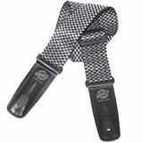 American Recorder Technologies Lock-It Guitar Straps - 2" Wide Nylon in Checker Pattern, view 3
