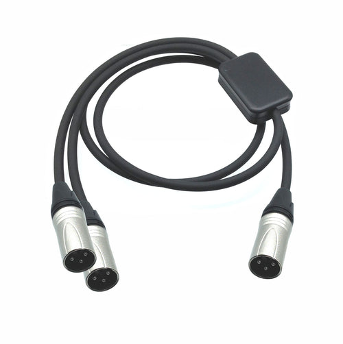American Recorder Technologies PRO Series Y Cable - XLR Male to Dual XLR Male
