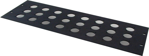 American Recorder Technologies Wall Mount Panel with 24 D Mount Positions