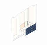 American Recorder Technologies Wall Mount Panel with 24 D Mount Positions, view 3