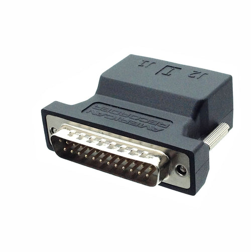 American Recorder Technologies AMERICAN RECORDER DB25 to Dual RJ45 Adapter with TASCAM DIGITAL/ANALOG Pinout