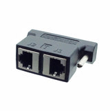 American Recorder Technologies AMERICAN RECORDER DB25 to Dual RJ45 Adapter with TASCAM DIGITAL/ANALOG Pinout, view 2