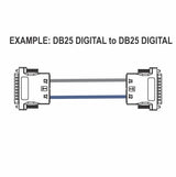 American Recorder Technologies AMERICAN RECORDER DB25 to Dual RJ45 Adapter with TASCAM DIGITAL/ANALOG Pinout, view 3