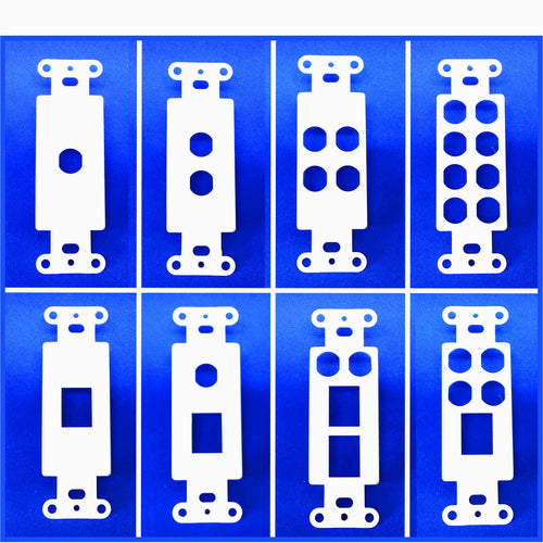 American Recorder Technologies Decorator Style Wall Plates - Empty