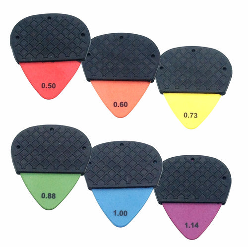 American Recorder Technologies K-GRIP Delrin Guitar Pick with Removable Dynamic Knurl Rubber Grip