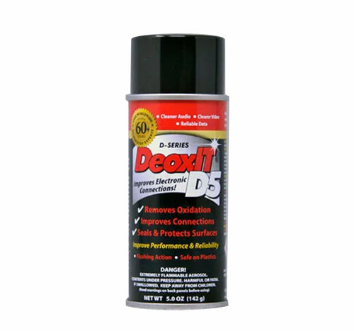 American Recorder Technologies CAIG LABS DeoxIT D Series Spray, Adjustable LMH Nozzle, 5% Solution, 142g.