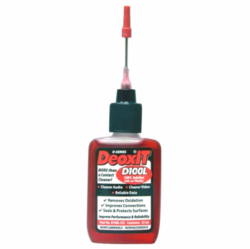 American Recorder Technologies DeoxIT® D100L D-Series Needle Dispenser, 100% solution, 25 ml